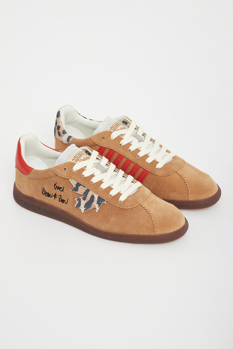 Sneakersy męskie zamszowe DSQUARED2