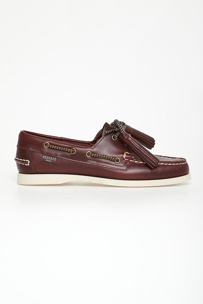 Mokasyny damskie skórzane Dockside2 WEEKEND MAX MARA