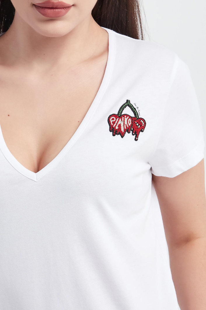 T-shirt damski Turbato PINKO