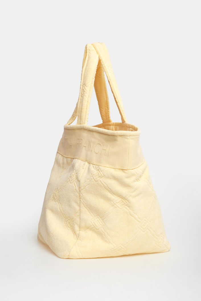 Torebka z tkaniny frotte ELISABETTA FRANCHI