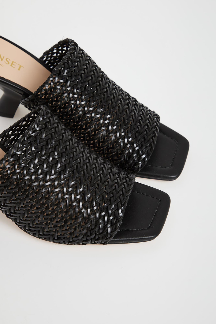 Klapki na obcasie TWINSET