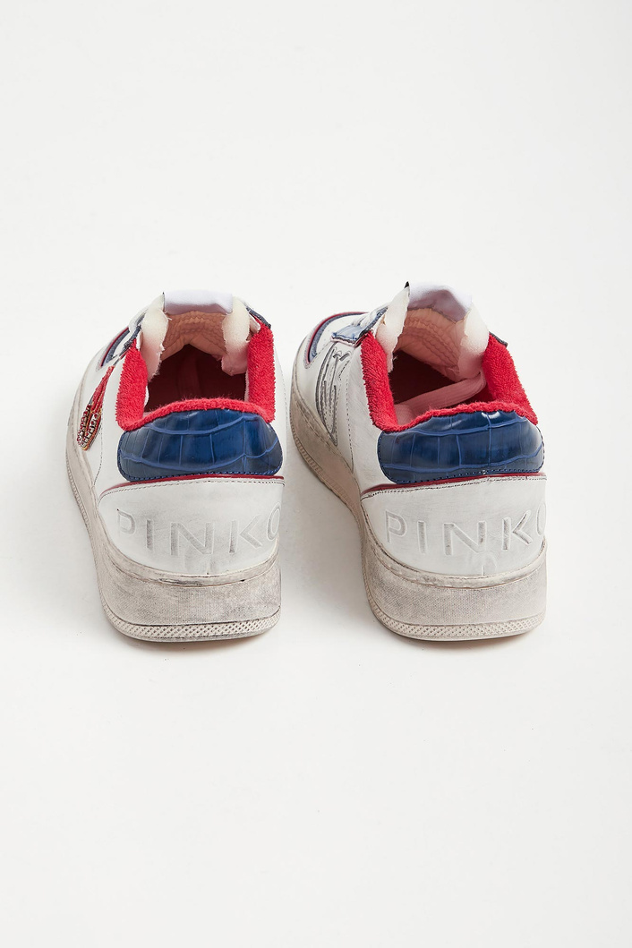 Sneakersy skórzane Bondy PINKO