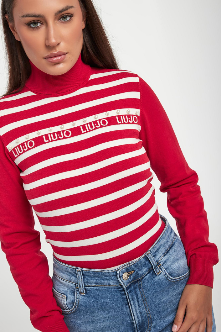 Golf damski w paski LIU JO