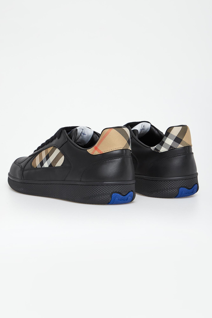 Sneakersy męskie skórzane BURBERRY