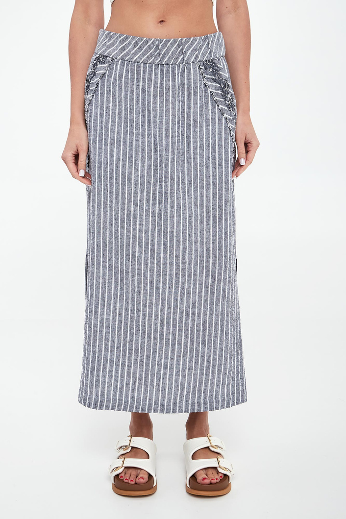 Spódnica lniana SPORTALM