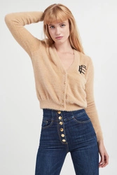 Kardigan damski futrzany ELISABETTA FRANCHI