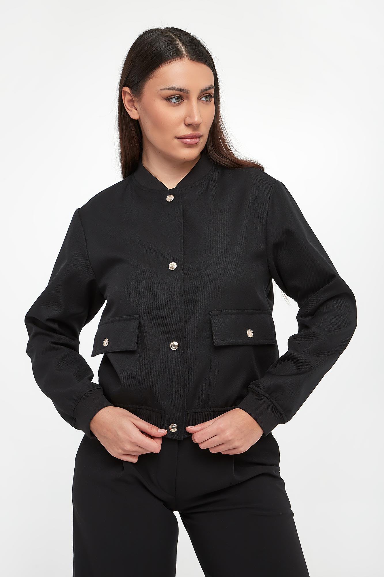 Kurtka damska bomberka Orlanda JOOP! Czarny Bomberka