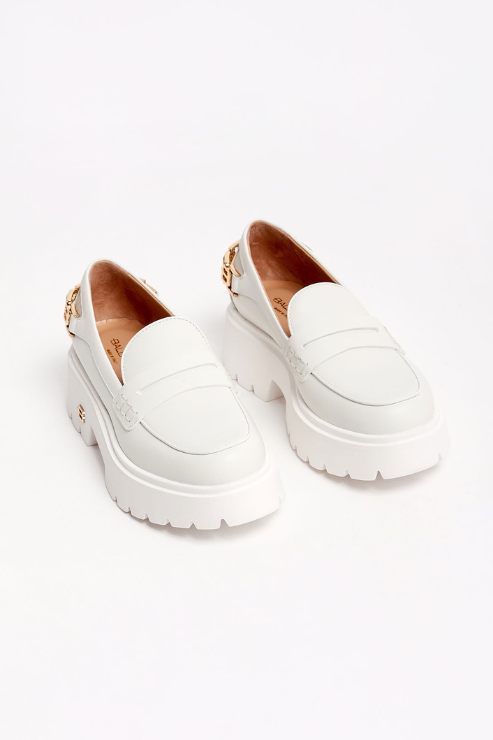 Mokasyny skórzane BALDININI