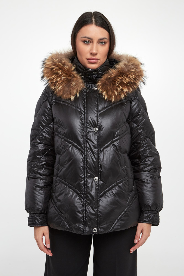 Kurtka damska z futerkiem ERMANNO FRIENZE