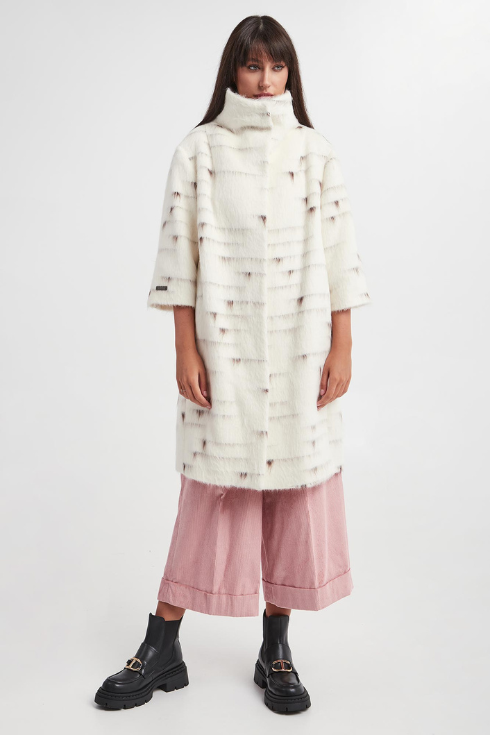 Płaszcz damski z alpaki PESERICO