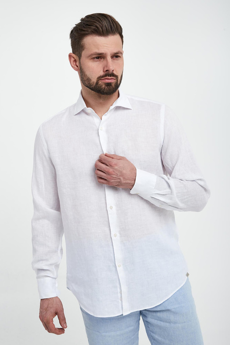 Koszula męska lniana PAUL&SHARK