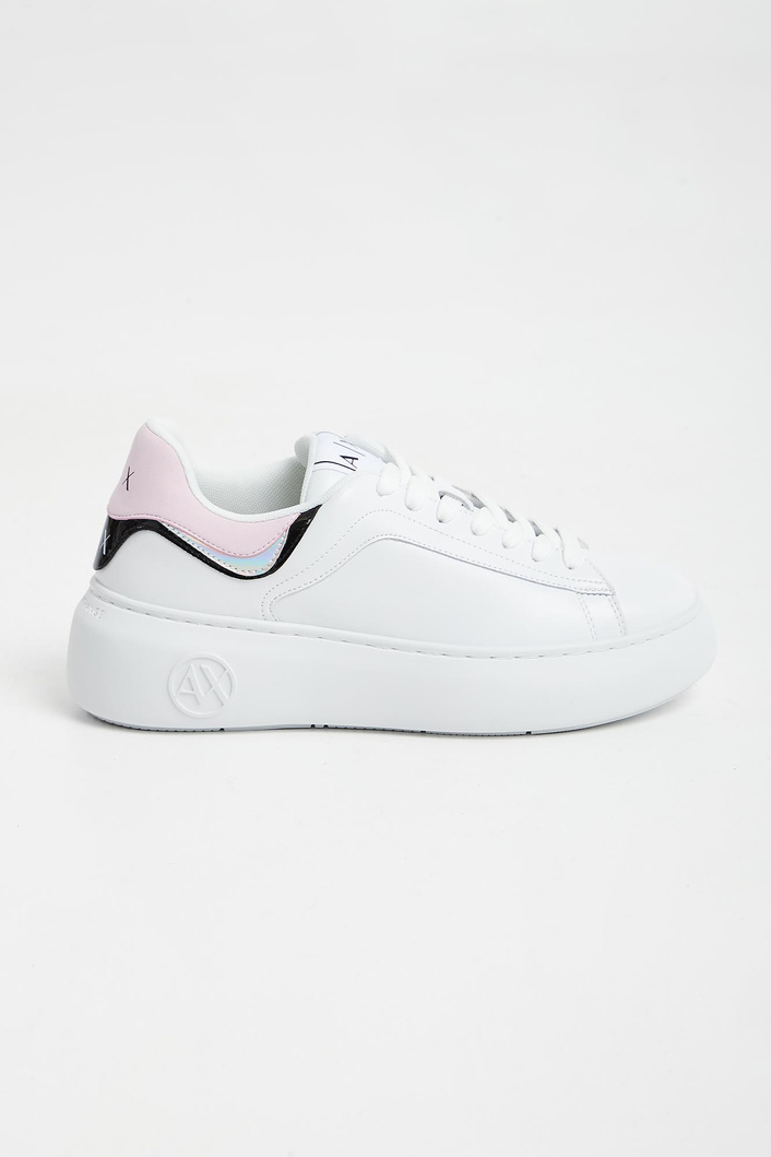 Sneakersy damskie skórzane ARMANI EXCHANGE