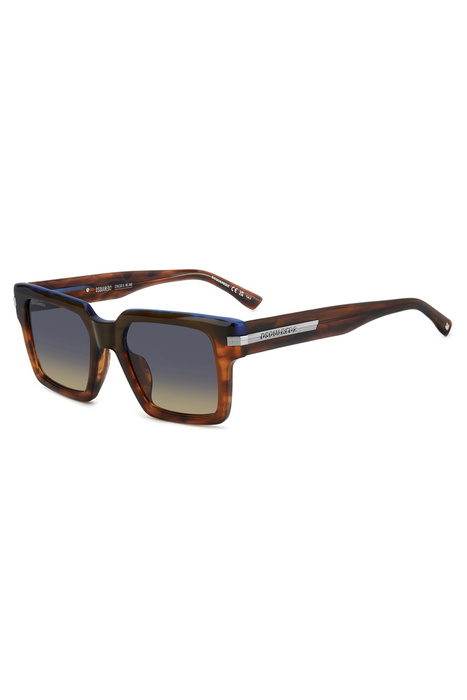 Okulary przeciwsłoneczne męskie D2 0161/G/S EX4IE DSQUARED2