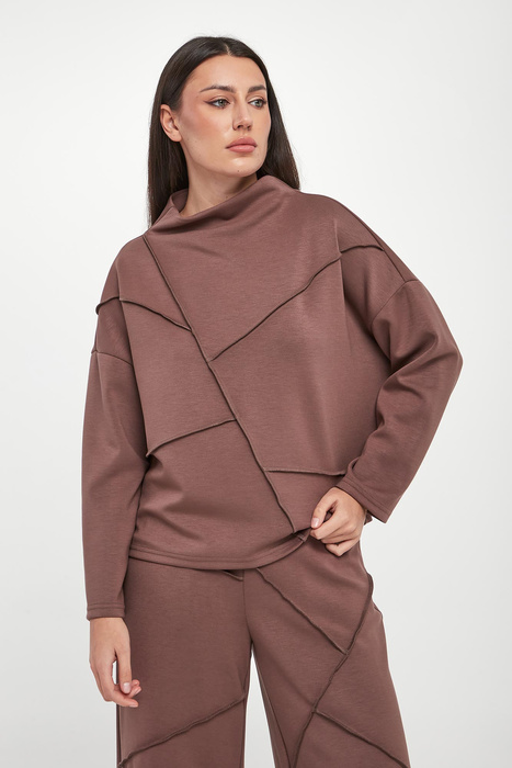 Bluza damska z przeszyciami JOSEPH RIBKOFF