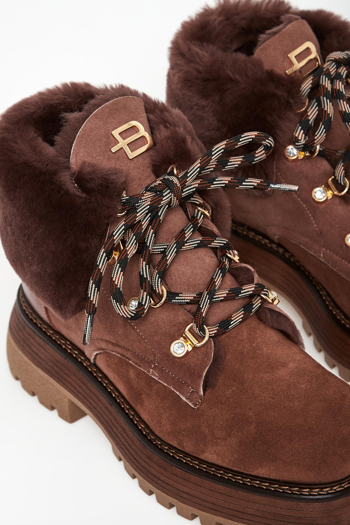 Trapery damskie zamszowe BALDININI