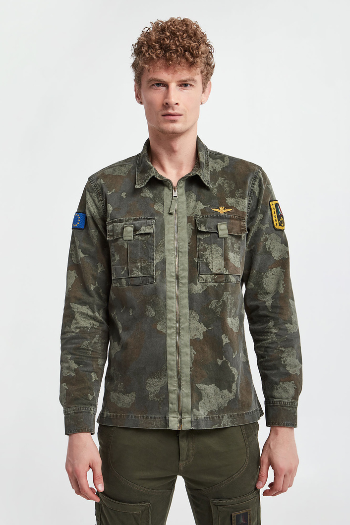 Kurtka męska koszulowa AERONAUTICA MILITARE