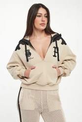 Bluza damska z kapturem Acuto PINKO