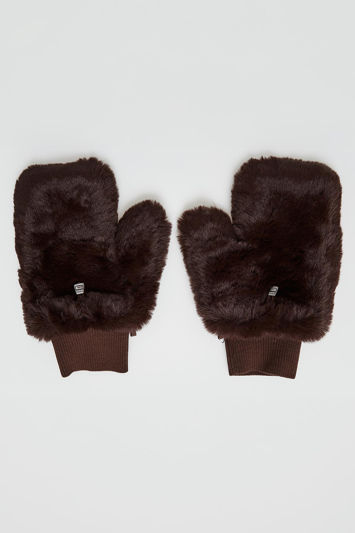 Rękawiczki damskie futrzane DIEGO M