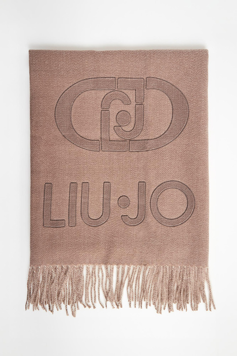 Szal damski z logo LIU JO