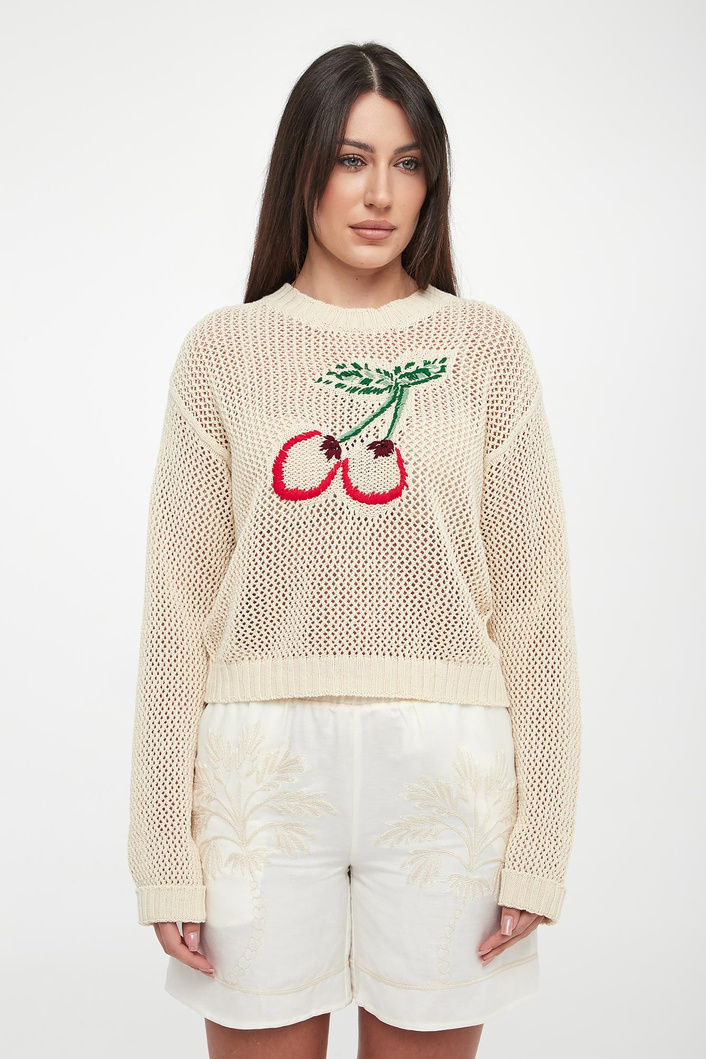 Sweter damski ażurowy TWINSET