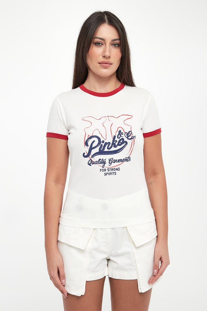 T-shirt damski Imperia PINKO