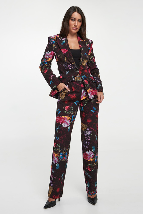 Spodnie damskie we wzór VERSACE JEANS COUTURE