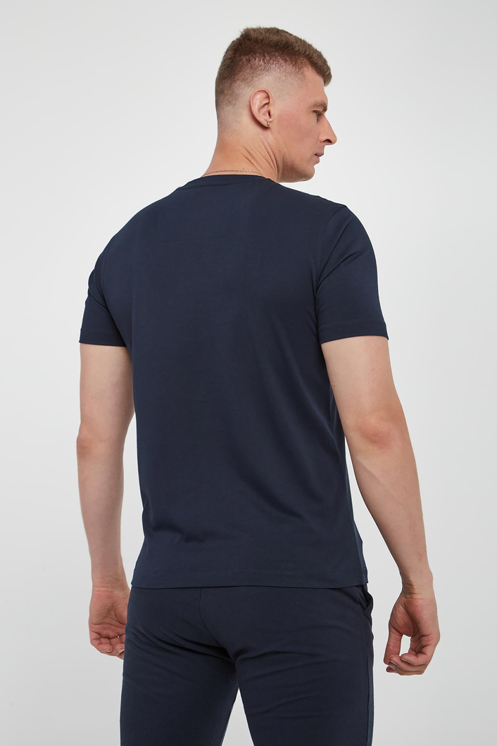 T-shirt męski z logo AERONAUTICA MILITARE