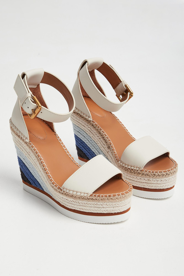 Sandały na koturnie SEE BY CHLOE