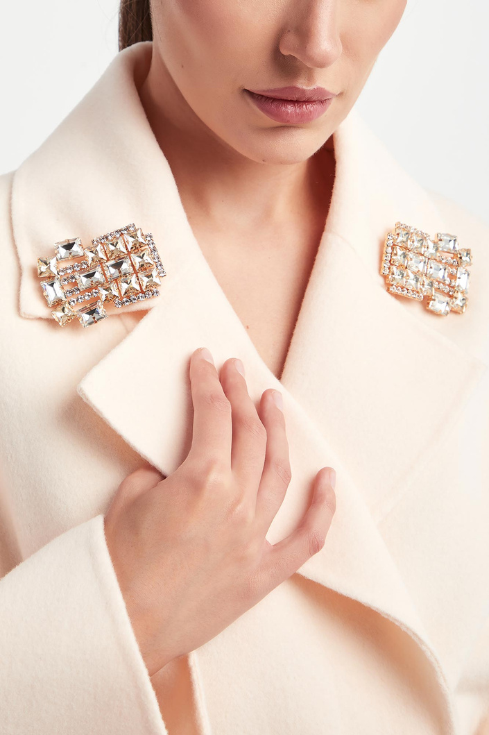 Płaszcz damski wełniany ELISABETTA FRANCHI