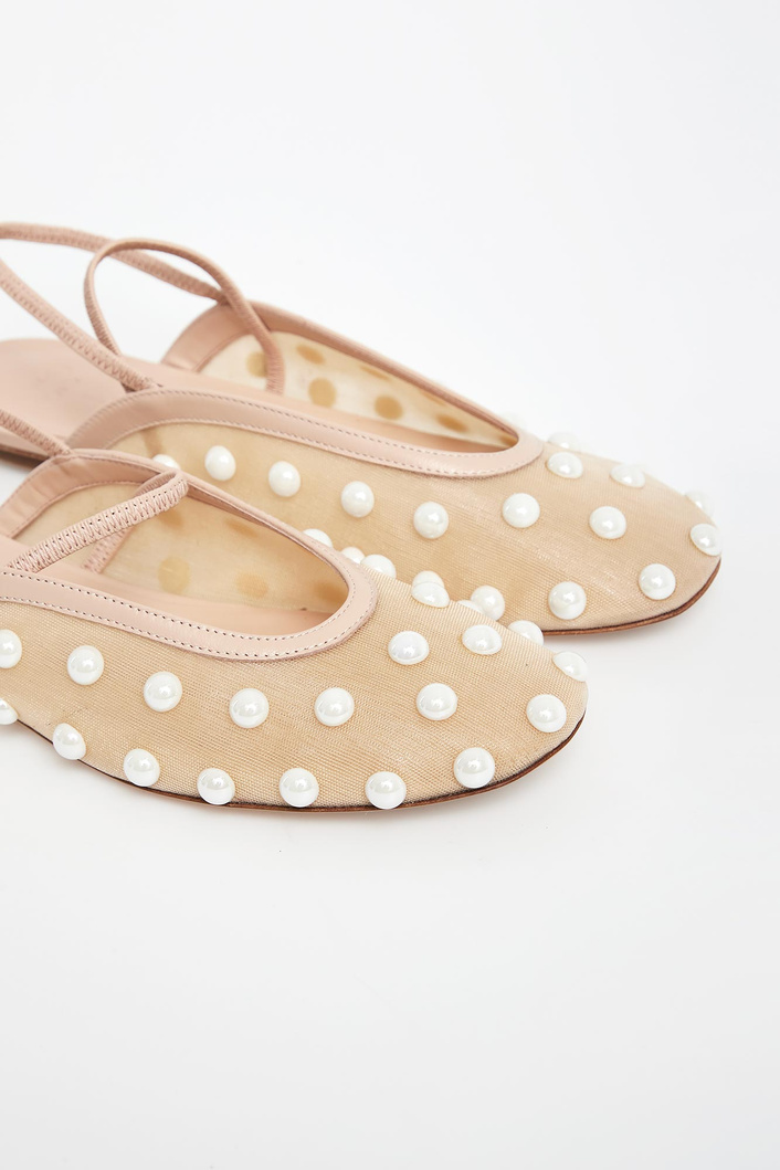 Baleriny z perłami Sonni WEEKEND MAX MARA