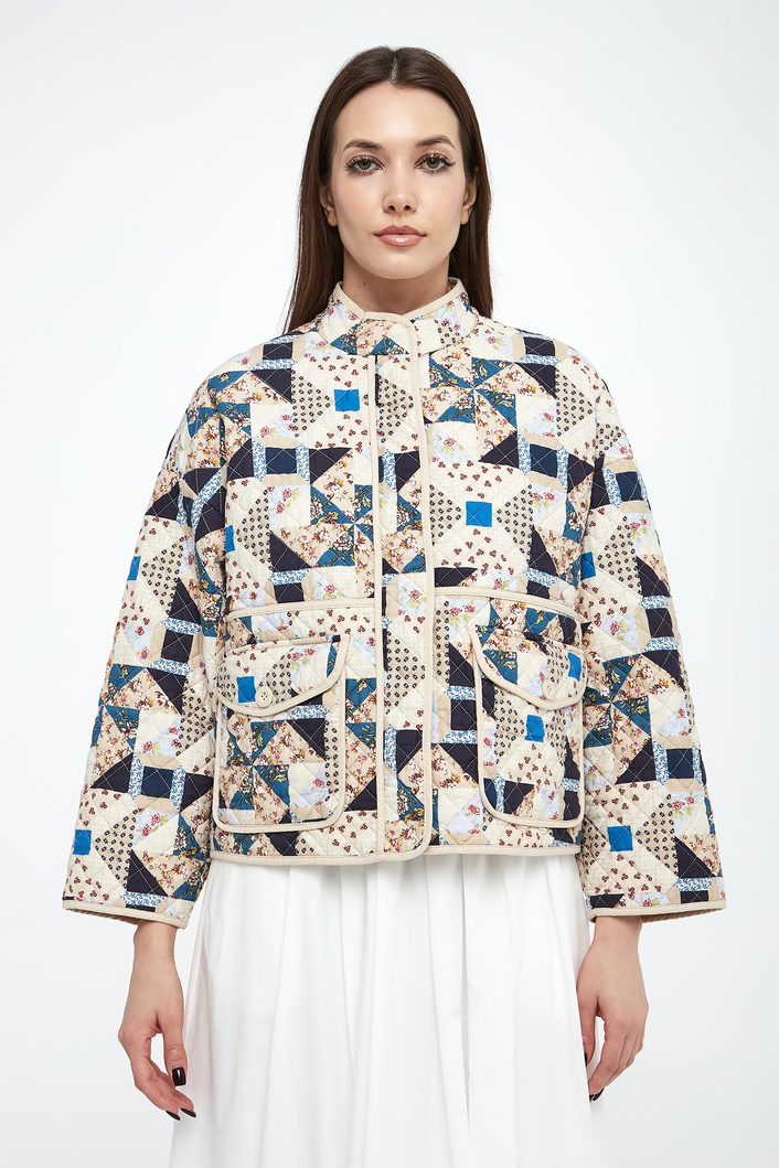 Kurtka damska patchworkowa Arizia WEEKEND MAX MARA