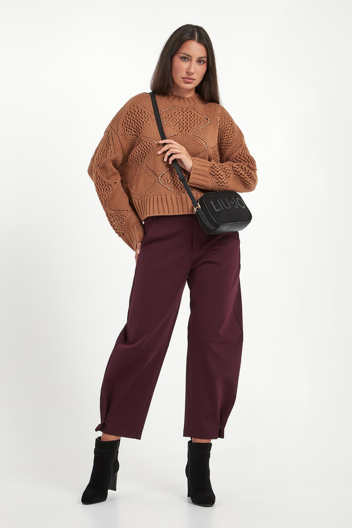 Sweter damski z wełną LIU JO