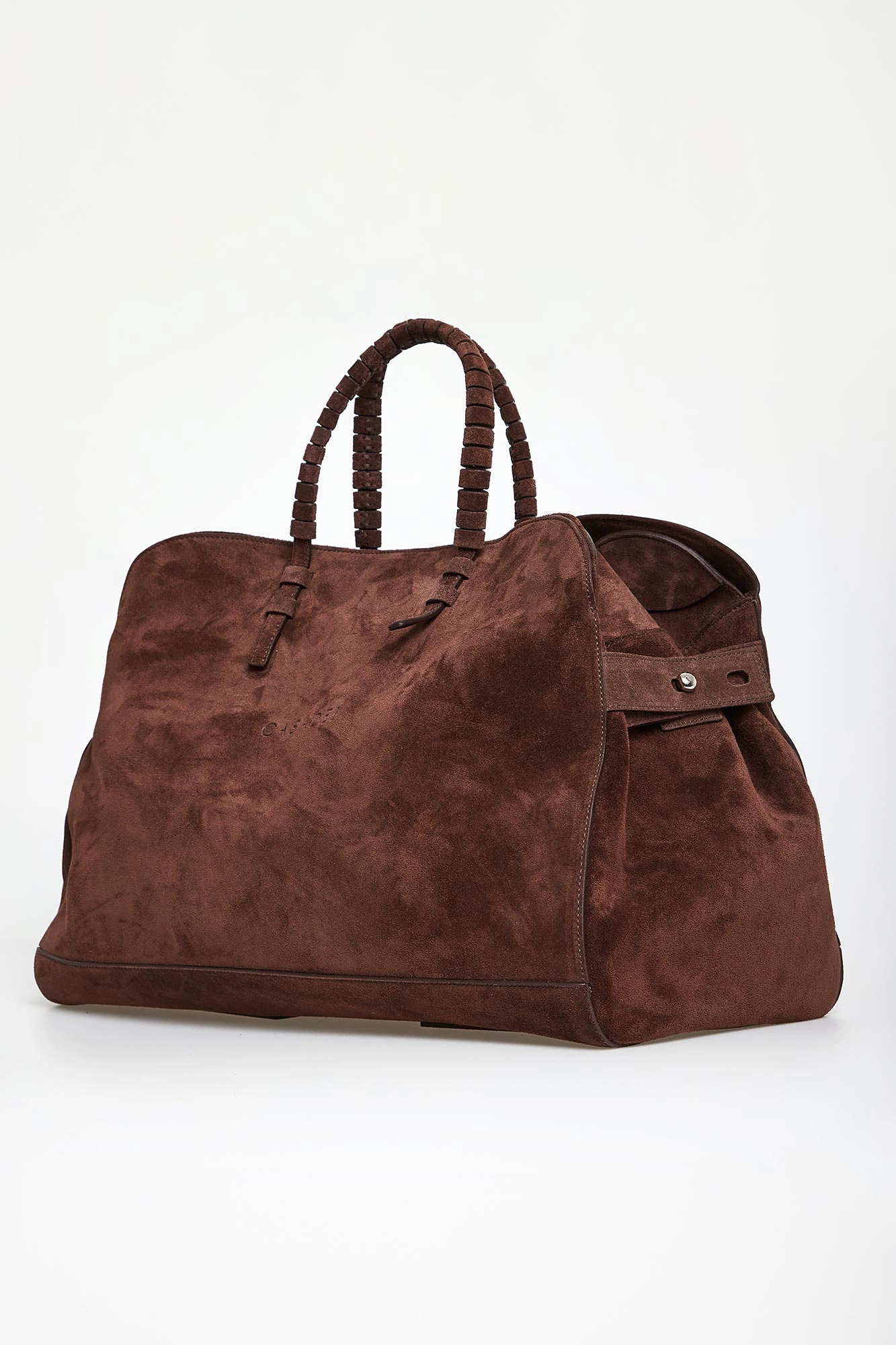 Rebecca様 Torebka damska zamszowa CASADEI Czekoladowy 3W458J0000PAKVL2403