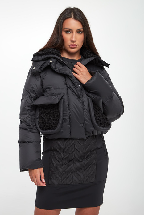 Kurtka damska puchowa z futerkiem SPORTALM