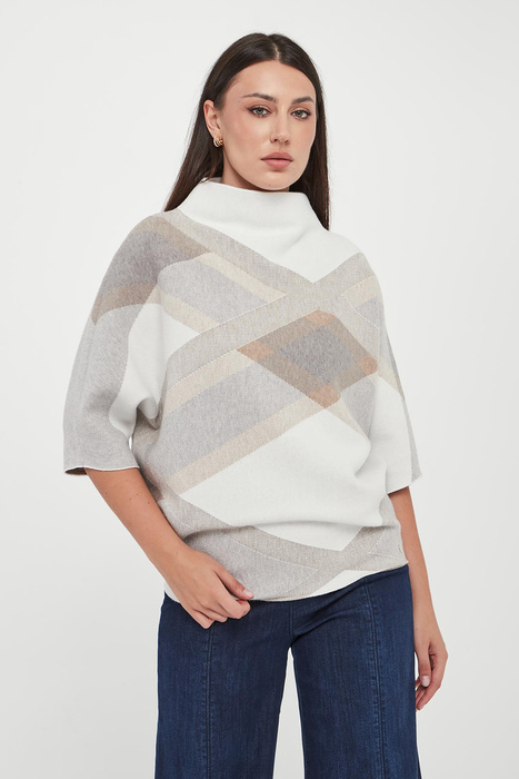 Sweter damski z półgolfem JOSEPH RIBKOFF