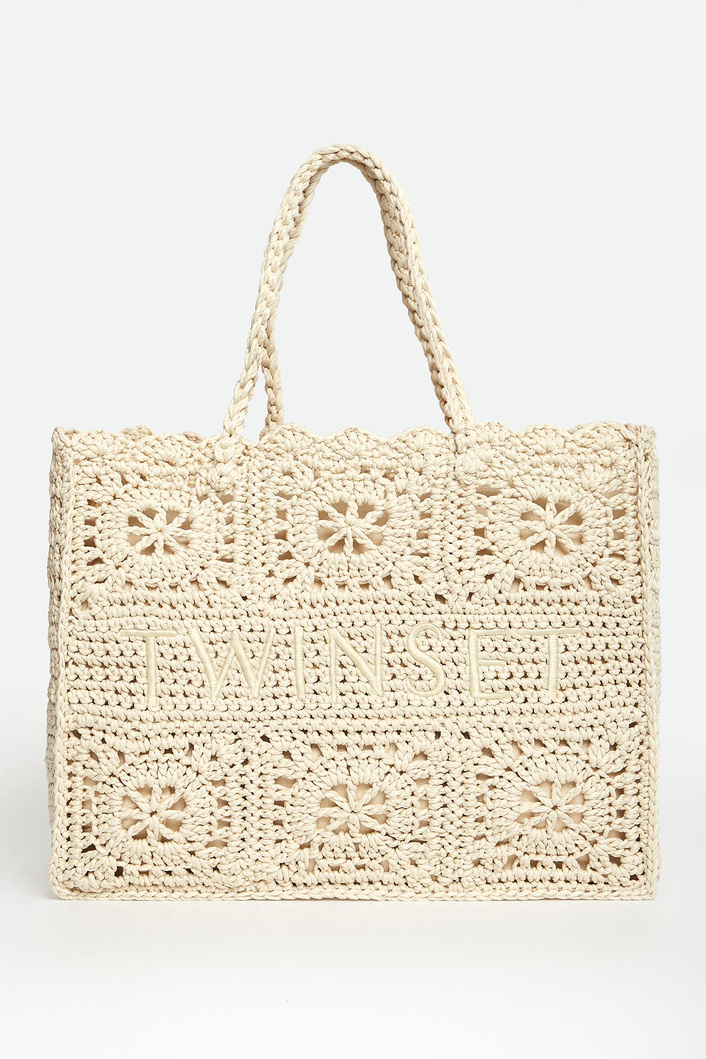 Torebka damska pleciona TWINSET