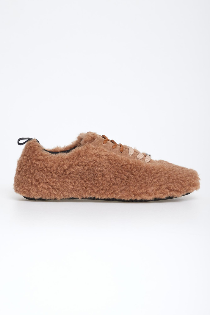 Sneakersy damskie futerkowe Cera2 MAX MARA ACCESSORI