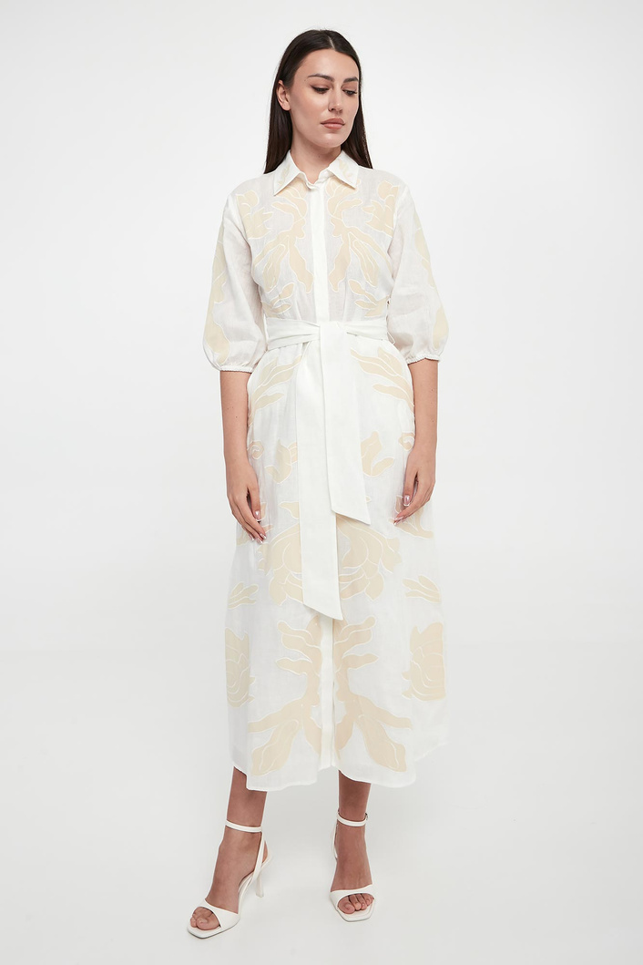 Sukienka lniana Nota MARELLA