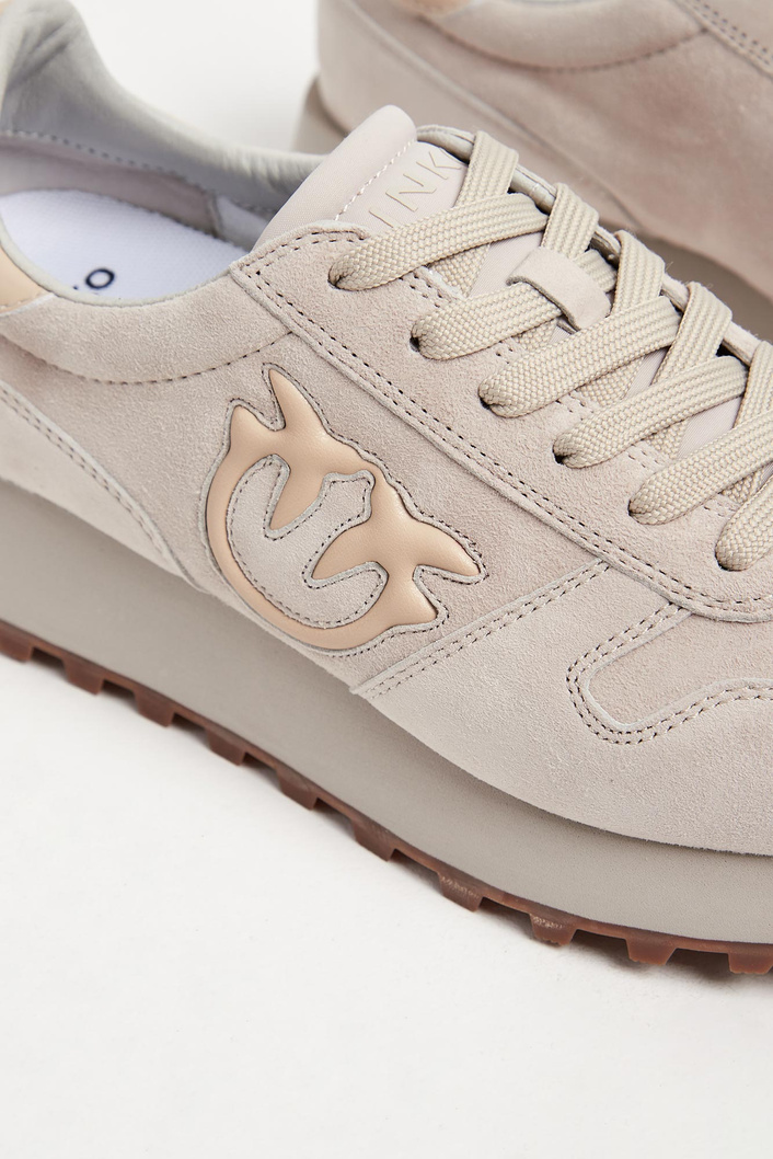 Sneakersy damskie zamszowe PINKO