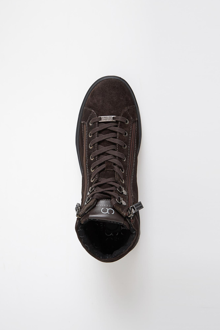 Sneakersy męskie zamszowe CESARE CASADEI