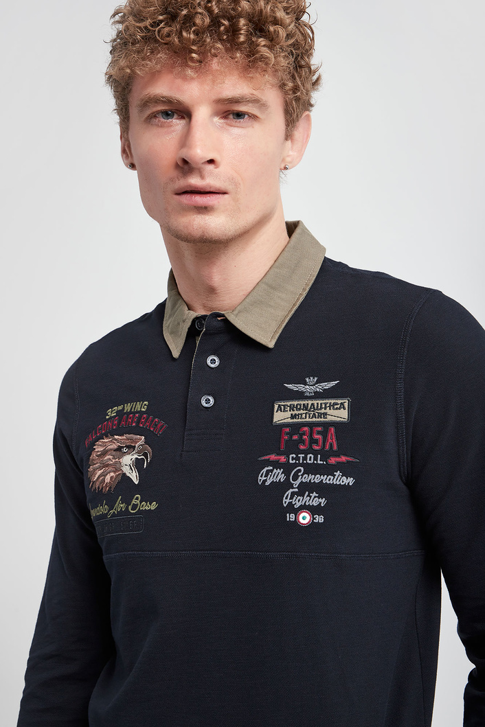Polo męskie AERONAUTICA MILITARE