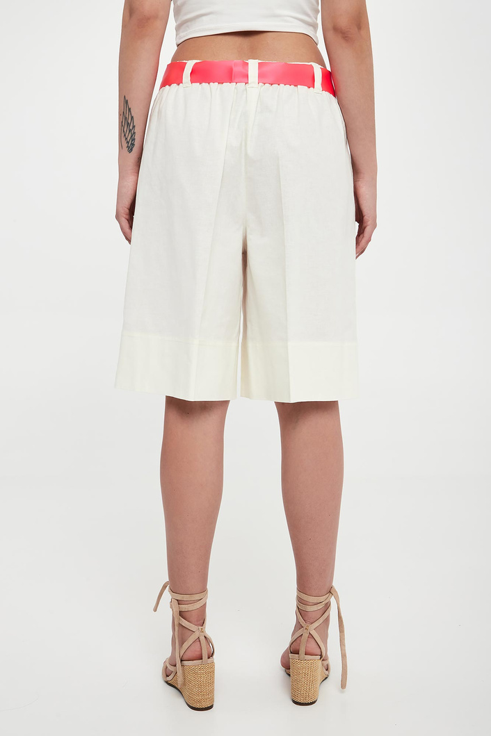 Szorty damskie z lnem TWISNET ACTITUDE