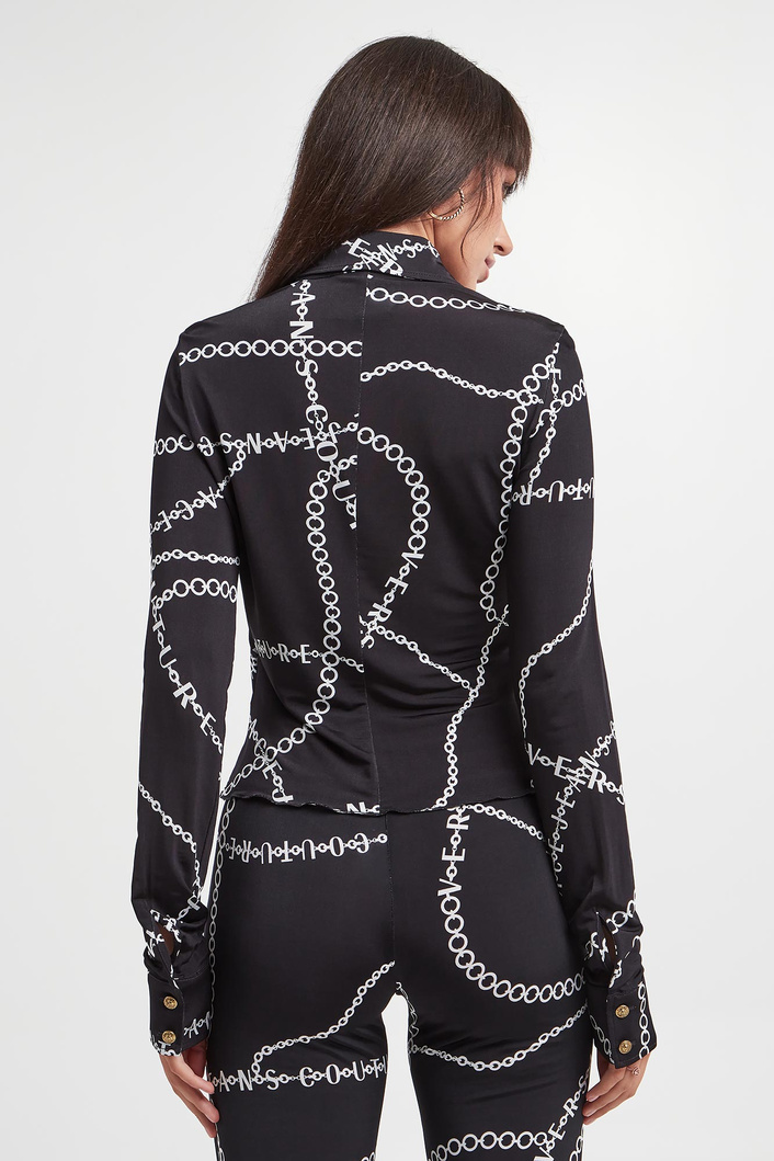 Koszula damska z logo VERSACE JEANS COUTURE