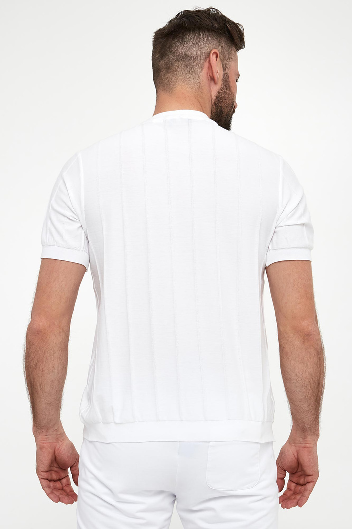 T-shirt męski dzianinowy PAUL&SHARK