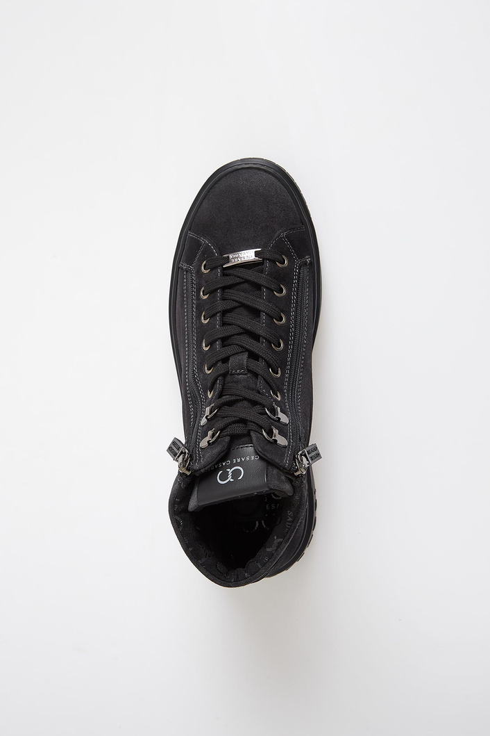 Sneakersy męskie zamszowe CESARE CASADEI