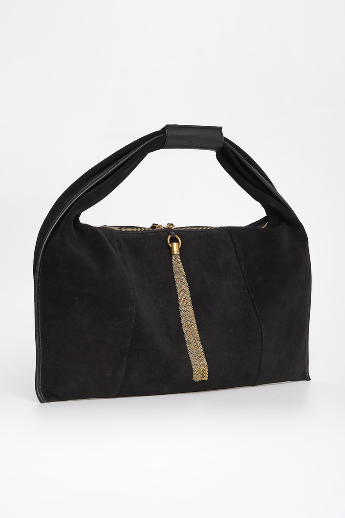 Torebka zamszowa shopperka TWINSET