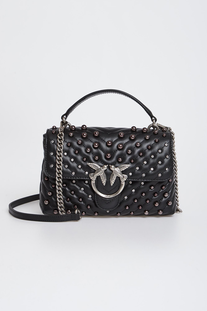 Torebka damska skórzana Love Lady Puff Mini Classic PINKO