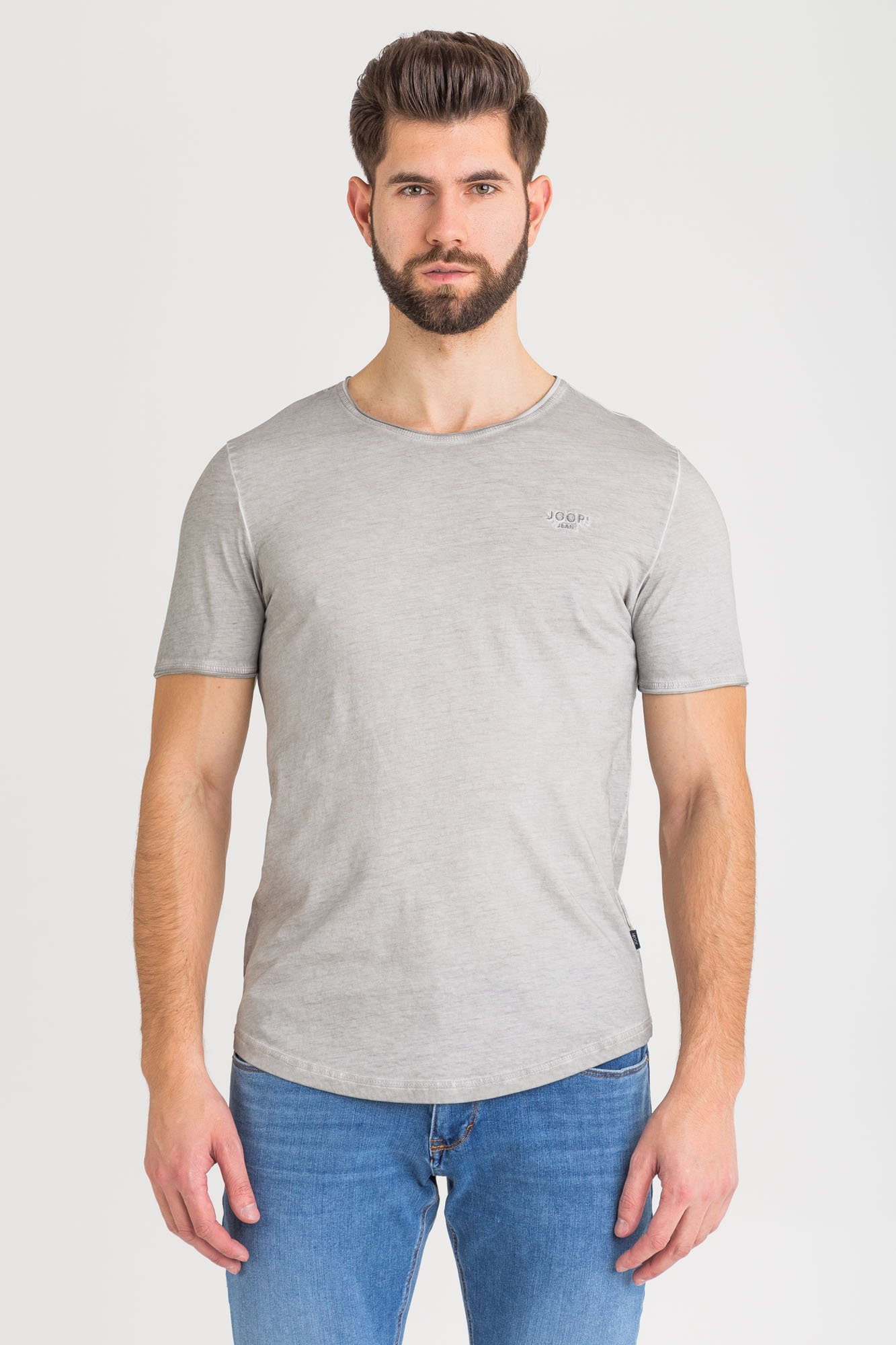 T-SHIRT Joop! Jeans Szary Regular 10008954/30019650/041 | Sklep Velpa.pl