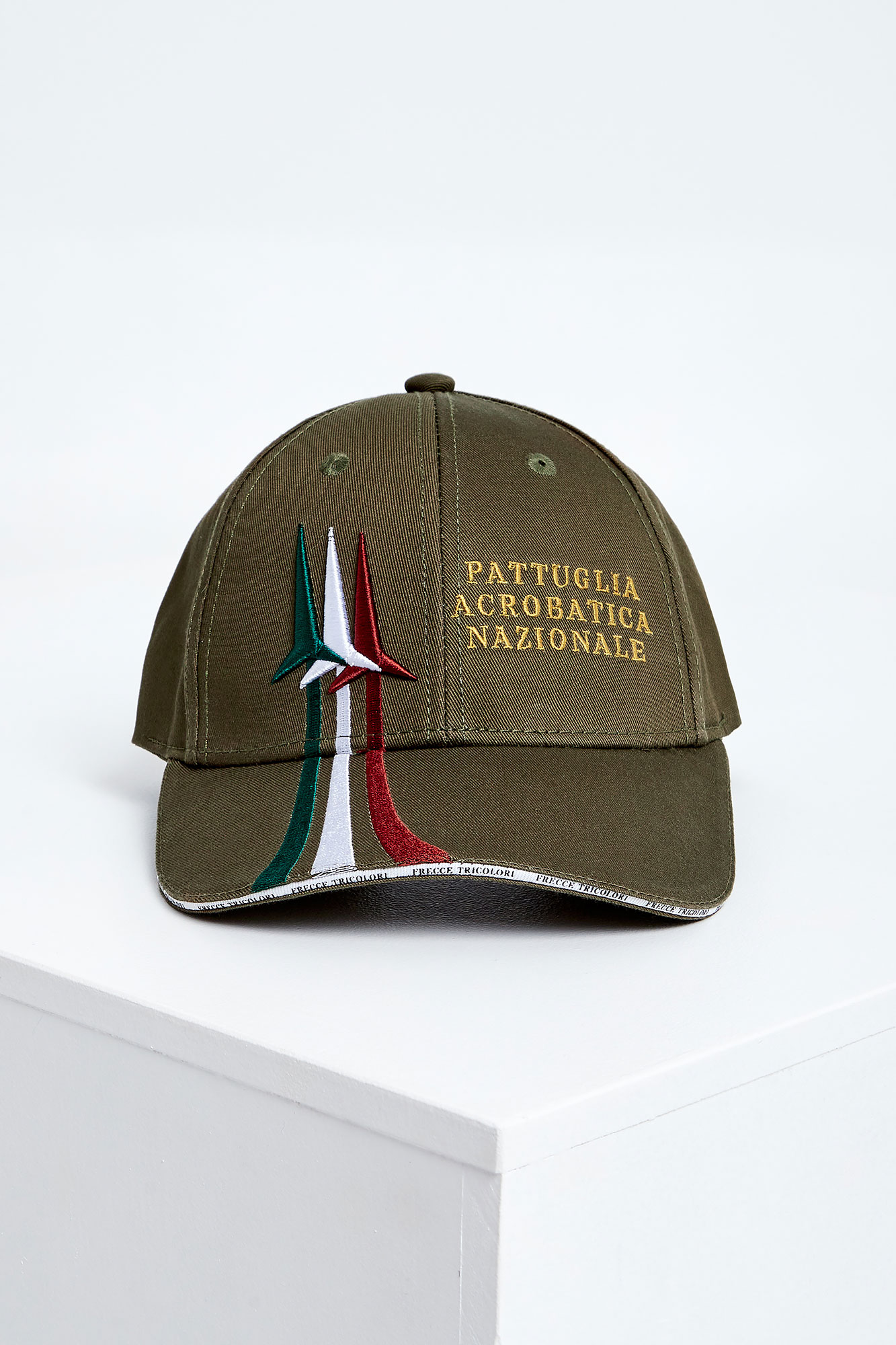 Czapka z daszkiem AERONAUTICA MILITARE Khaki 222HA1115CT2859/07237 ...