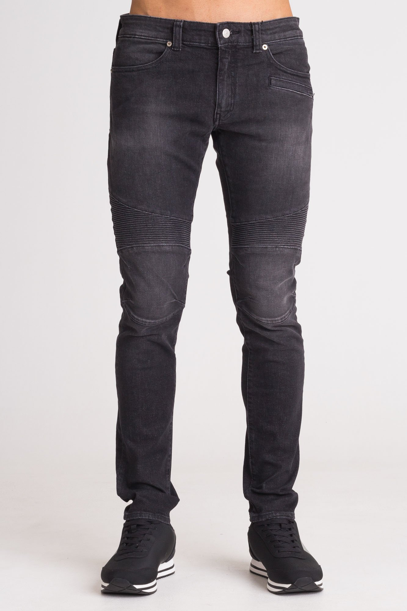 JEANSY SKINNY BIKER ARMANI EXCHANGE Marki Premium w sklepie Velpa.pl